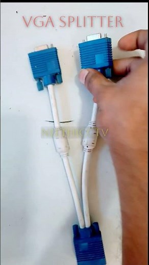 full details about VGA splitter #cctvwork#networkswitch #EthernetSwitch#PoESwitch #cctv#switch #vga