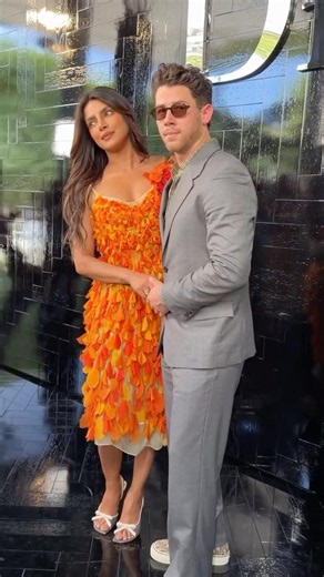 Priyanka Chopra and Nick Jonas at the DIOR Fall 2026 Couture Show!