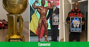 L'Etterbeekois Nicolas Buba champion du monde de bodybuilding naturel pour la 2e  fois