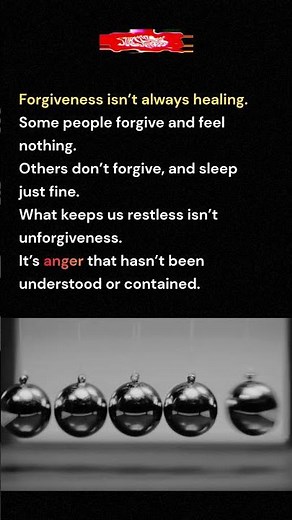 Forgiveness Isn’t Always Healing!