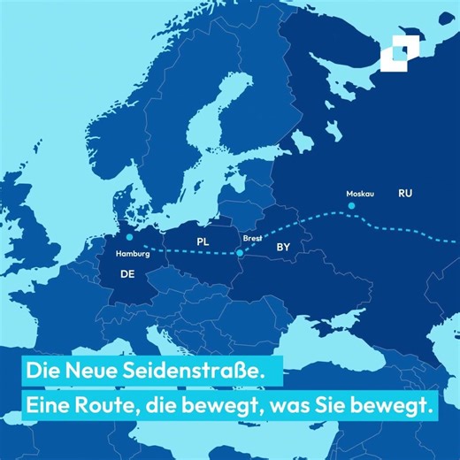 Die Neue Seidenstraße. Eine Route, die bewegt, was Sie bewegt. 🚉