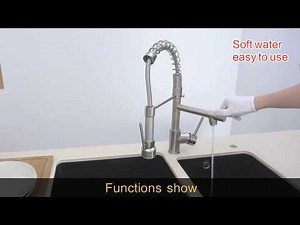 Pull-Down Kitchen Faucet | Best Kitchen Faucet 2018 | Kitchen Faucet Installation