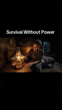 What Grandma Knew About Surviving Without Electricity