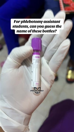 For phlebotomy assistant students and beginners in blood collection. Understanding the different blood sample bottles helps prevent errors, repeat sampling, and wrong results. Let’s get it right from the start #MedicalAcademy #phlebotomy #medicaleducation #Goviral