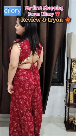 My First Experience from Cilory 🎀 honest review & tryon 🤨 #shorts #dress #unboxing