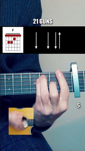 21 Guns (Green Day) #guitar #tutorial