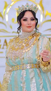 63K views · 650 reactions | Rdaa vert d’eau  collection 2024 ✨ creation @negafet delux 磊 makeup @salon Hayam model @sara  video @tarrik ❤️soyez les bienvenus | صالون حلاقة هيام سعيدة | Facebook