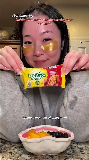 My go-to breakfast biscuit, especially on busy days 🤩 @belVita #belVita #ad