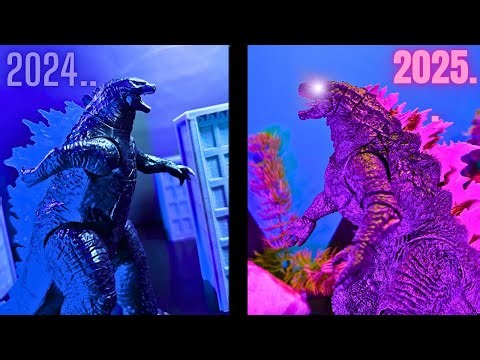 Godzilla Stop Motion Evolution