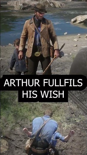 Arthur Fullfils His Wish RDR 2