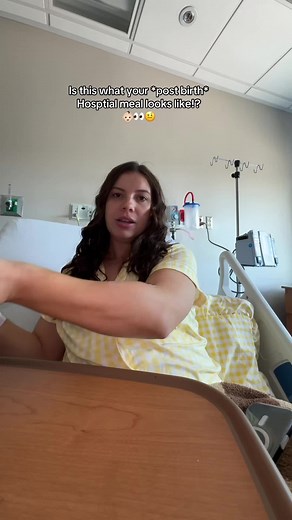 Post-Birth Hospital Meal Review: 40 Weeks Pregnant