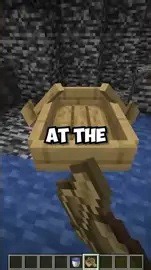 Minecraft boat trick through bedrock