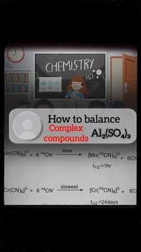 How to balance complex equation🤫🔥 #shorts