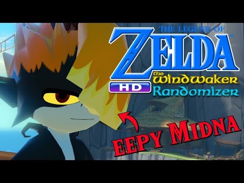 Continuing the Wind Waker HD Randomizer from yesterday! (Midna is still here too!)