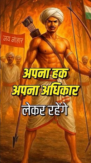The one who made the fight for water, forest and land a mass movement – ​​he was Birsa Munda 🙏❤️#...