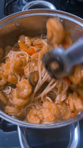 Shrimp Teriyaki with Noodles Slim’s Way