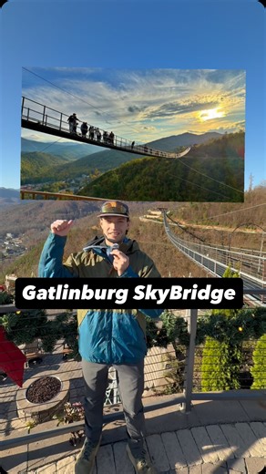Billy Venezia | Gatlinburg SkyBridge, TN -Longest Pedestrian Suspension Bridge in North America. -Length: 680 ft or 207 m #hiking #mountains #tennessee... | Instagram
