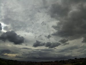 29th June 2022 24 hour time lapse 4k - Stratus ,wind swept clouds, showers, layers, beautiful