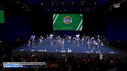 Springboro High School [2026 Cheer - Varsity Non Building Division I Game Day Semis] 2026 UCA National High School Cheerleading Championship DI