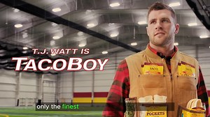 Watch: T.J. Watt Stars As 'TacoBoy' In Latest Old El Paso Commercial
