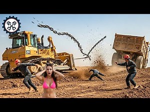 101 Jaw-Dropping Most Dangerous Bulldozer Operator Skills | Heavy Equipment Fails #137
