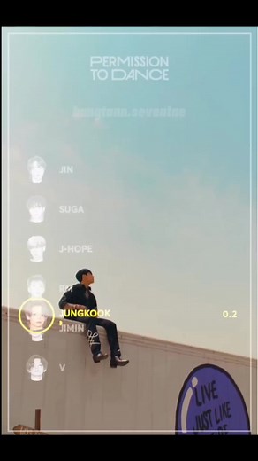 PTD Line Distribution - Permission to Dance BTS