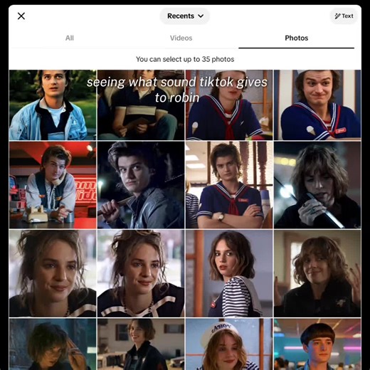 seeing what sound tiktok gives to robinn#edit#robin#maya#strangerthings#fyp