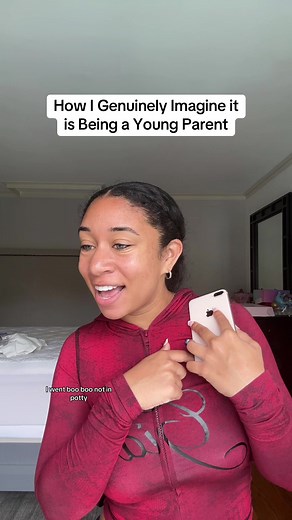 How I Imagine Being a Young Single Parent | Relatable Skit