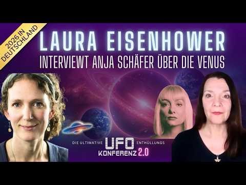 Laura Eisenhower 🌟 Erste Deutschlandreise UFO Konferenz 2.0 🛸 Venusfrau Omnec Onec