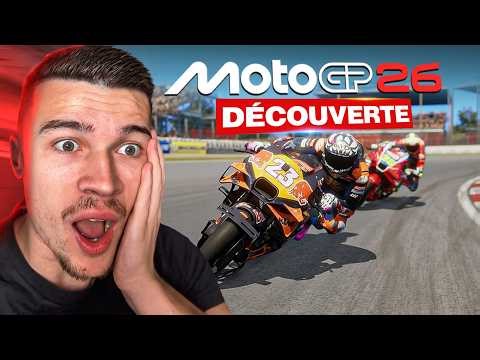 MOTO GP 26 GAMEPLAY : Découverte du Jeu [Nouveau mode, Cartes, etc)