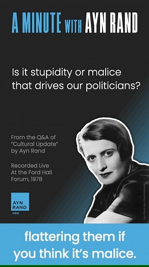 Learn more about Ayn Rand and her philosophy here: https://aynrand.org/about/about-ayn-rand/ | Ayn Rand