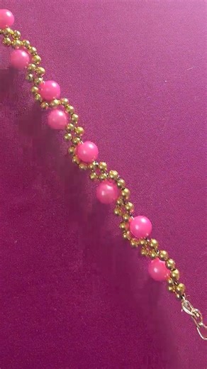 How to make a beautiful and unique Buz bracelet #shortvideo #diy #stonebeads #bracelet #beads