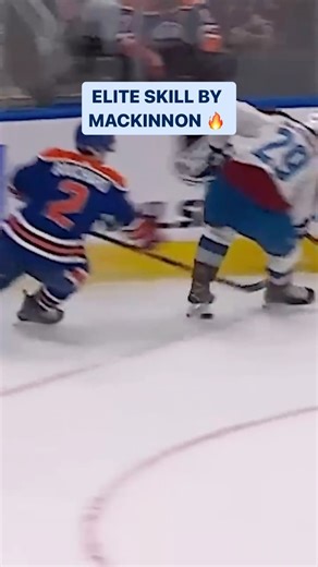 The skate-to-stick move by Nathan MacKinnon right before he set up the OT-winner showed why the Dogg is one of the best players in the world 🍿 | BR Open Ice