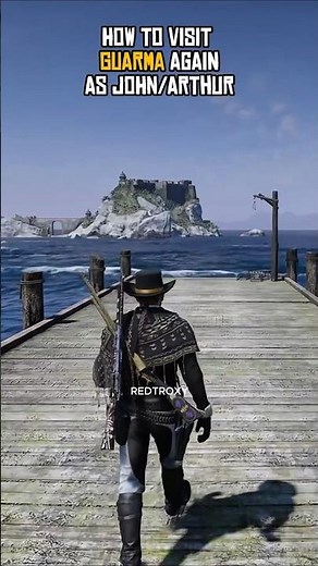 Visit Guarma Again as Arthur or John | RDR2 Secret Location #rdr2 #reddeadredemption2