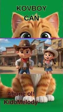 🤠 Kovboy Can #çocuksarkilari #okulöncesi #cartoon #funny #baby #çocuk #çizgifilm