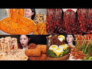 Ultimate Mukbang Compilation | Crunchy • Spicy • Sweet ASMR