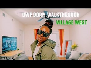 UWF Village West Dorm Room Tour