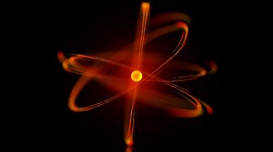 3d Video Of Atom Spinning Science Concept Stock Motion Graphics SBV-323123341 - Storyblocks