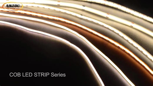 CE Rohs Fcc Certified Smart Cob LED Strip Wifi Connectivity 384LED/m 3000K 4000K 6500K 24V 8mm for Landscape 3 Years Warranty