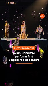 Queen of J-pop Ayumi Hamasaki 浜崎あゆみ performed her first Singapore solo concert with a 360-degree arena setup at the Indoor Stadium on July 5. Not just a concert, it played more like a theatrical production, with choreographed transitions, cinematic interludes and a narrative arc.⁠ https://asia1.news/44lnqaI ⁠ #AyumiHamasaki #浜崎あゆみ | AsiaOne