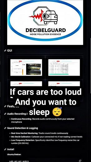 Record & Analyze City Noise with This Open-Source Sound Monitor | GitHub Tool #github #cars #ai