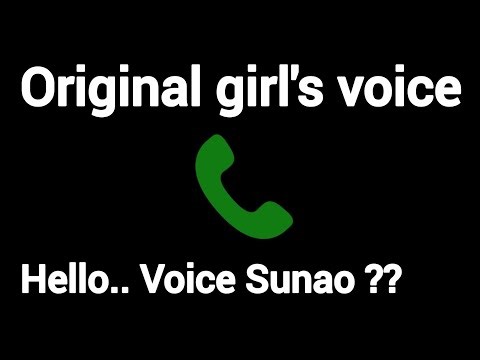 Hello.. Voice Sunao ?? Original girl's voice prank hindi #call #girlvoiceprank ‪@originalgirlsoundhub‬