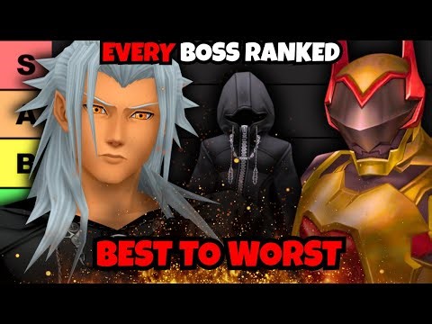 Ranking Kingdom Hearts 2 Bosses By ENJOYMENT From Best To Worst! (Tier List)