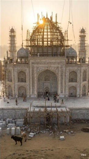The Timeless Beauty of the Taj Mahal | Cinematic Timelapse#TajMahal #Agra #India #WorldWonder