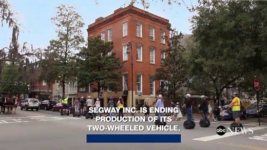 Segway ends production of its iconic two-wheeled vehicle