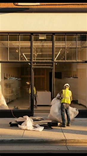 Empty Shop to Modern Store Complete Interior Transformation