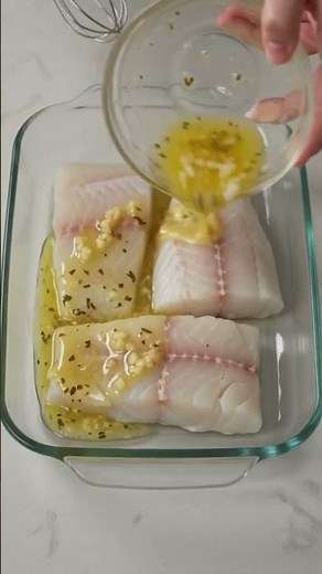 lemon butter baked cod
