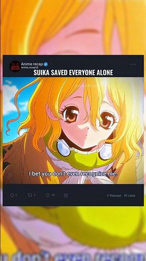 Suika Never Gave Up and Created Revival Fluid to Save Everyone Herself | Dr. Stone