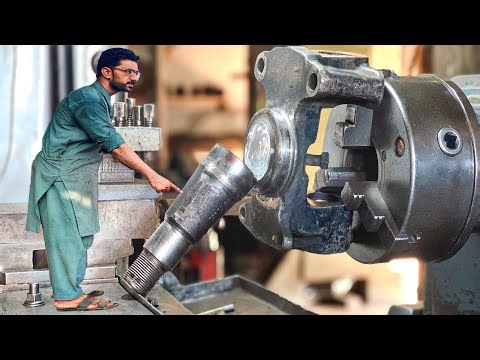 Truck Drop Spindle Broken Repairs Obtaining and Manufacturing Precision Engineering Perfection