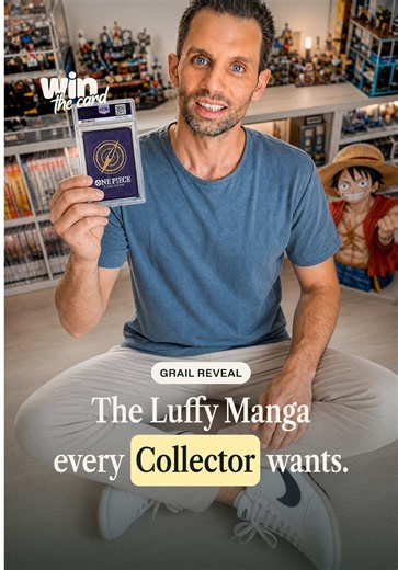 The Luffy Manga every collector wants. ⚡ Gear 5, Luffy, manga artwork, collector demand — this card has everything collectors look for in a modern One Piece TCG grail. It is powerful, iconic and already one of the cards people talk about most. At WinTheCard, we spotlight the cards collectors truly care about. Follow us for premium One Piece TCG contests, grail card drops and your chance to win our first collector prize coming soon. #WinTheCard #OnePieceTCG #Luffy #MangaRare #OPTCG
